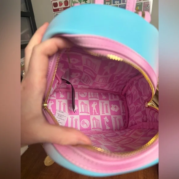 Hercules Loungefly mini backpack NWT - Picture 8 of 10